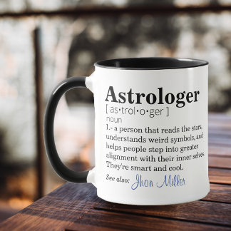 Astrologer Definition Customisable Mug