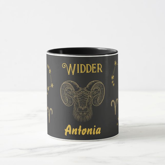 Astrological sign Aries Mug (Center)