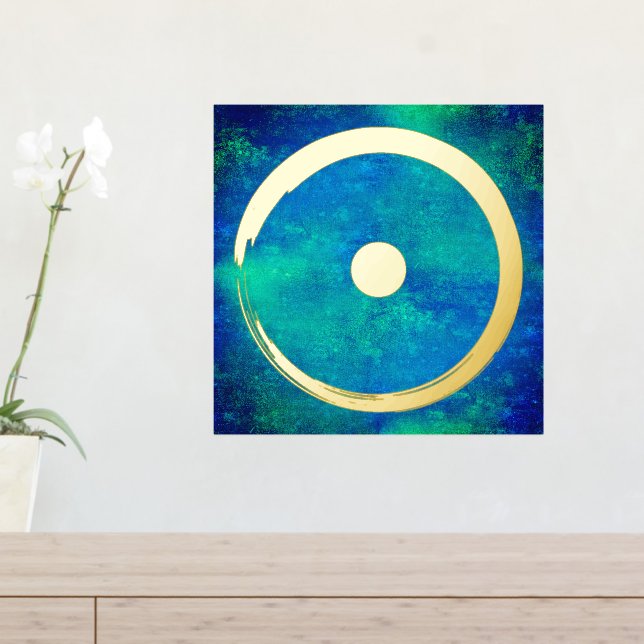 Astrological Sun Sign - Buddhism Zen Circle 1 (In Situ (Entry Table))