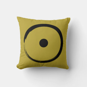 Astrological Sun Sign - Buddhism Zen Circle 1 Cushion