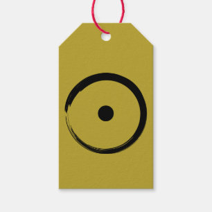 Astrological Sun Sign - Buddhism Zen Circle 1 Gift Tags