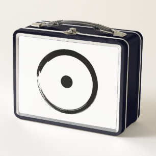 Astrological Sun Sign - Buddhism Zen Circle 1 Metal Lunch Box
