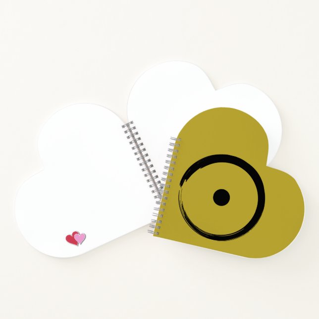Astrological Sun Sign - Buddhism Zen Circle 1 Notebook (Inside)