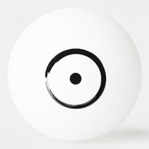 Astrological Sun Sign - Buddhism Zen Circle 1 Ping Pong Ball