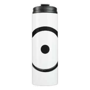 Astrological Sun Sign - Buddhism Zen Circle 1 Thermal Tumbler