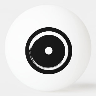 Astrological Sun Sign - Buddhism Zen Circle 2 Ping Pong Ball