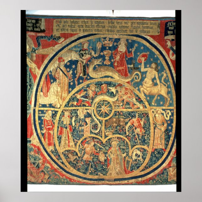 Astrological tapestry poster (Front)