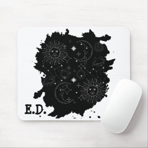 ASTROLOGY(B&W) MOUSE PAD