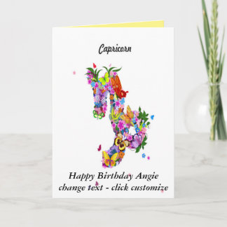 Astrology Birthday Card