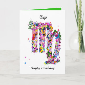 Astrology Birthday Card