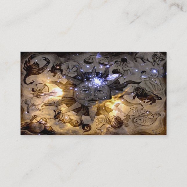 Astrology Business Card (Front)