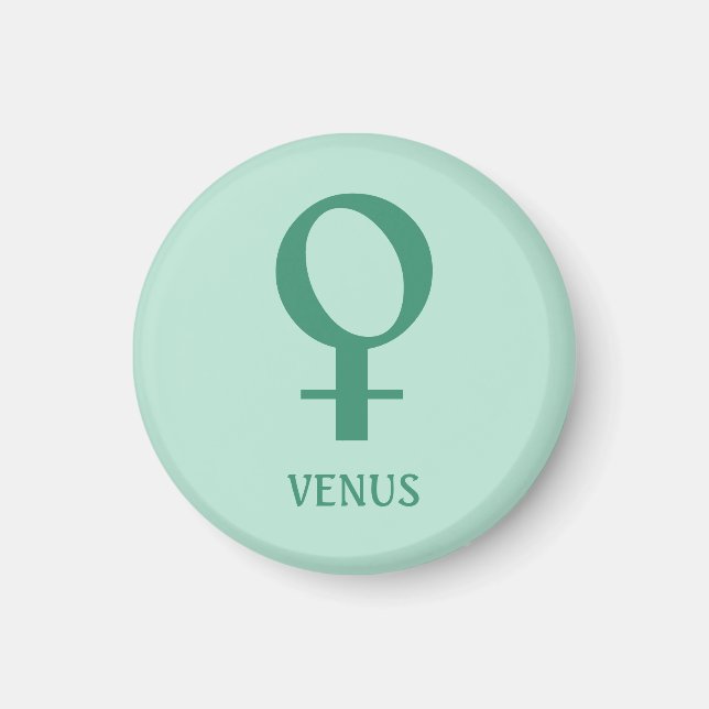 Astrology Charts: Planet Venus Magnet (Front)