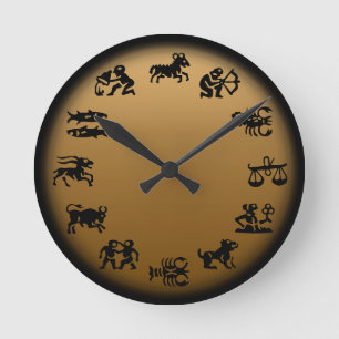 Astrology Clock Horoscope Clocks - Customise