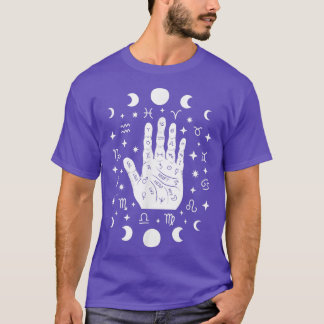 Astrology Hand - Gothic Witch Witchcraft Occult Pa T-Shirt