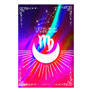 Astrology- horrorscope of virgo photo print