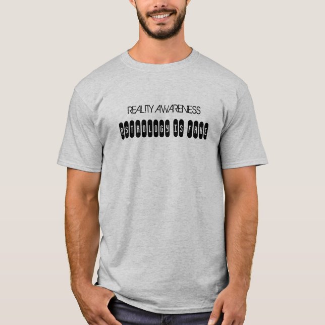Astrology is fake t-shirt (Front)
