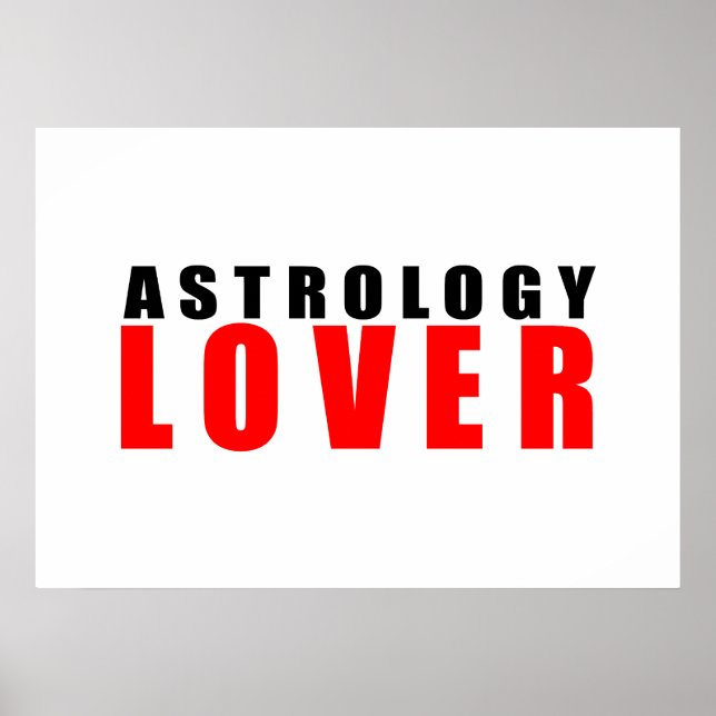Astrology lover poster (Front)