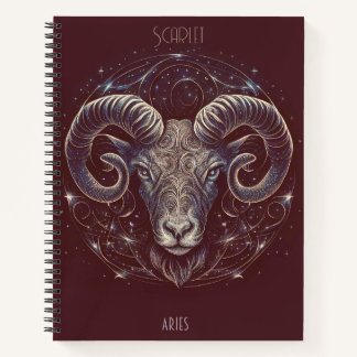 Astrology Notebook for Aries