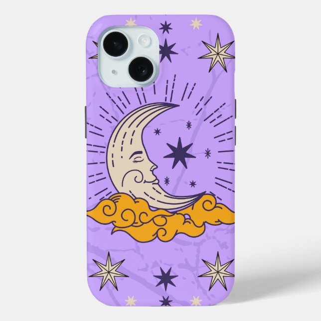Astrology Phonecases: Celestial Style Case-Mate iPhone Case (Back)