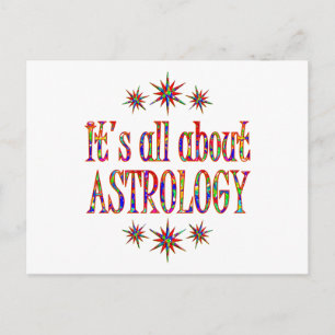 ASTROLOGY POSTCARD