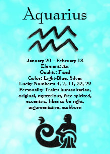 Birthday Zodiac Sign Aquarius Invitations Stationery Zazzle Uk (i guess this makes ursula an aquarius, too, but we took a poll. zazzle