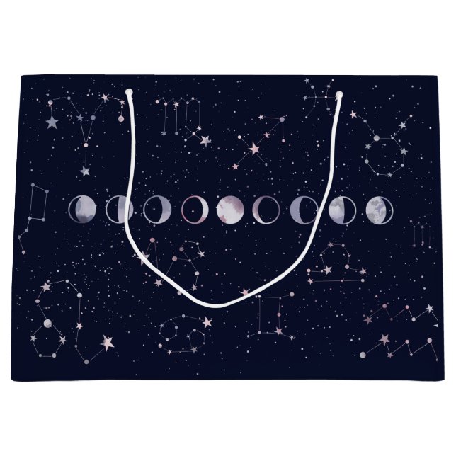 Astrology Sky Large Gift Bag (Front)