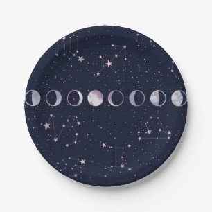Astrology Sky Paper Plate