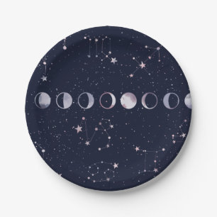 Astrology Sky  Paper Plate