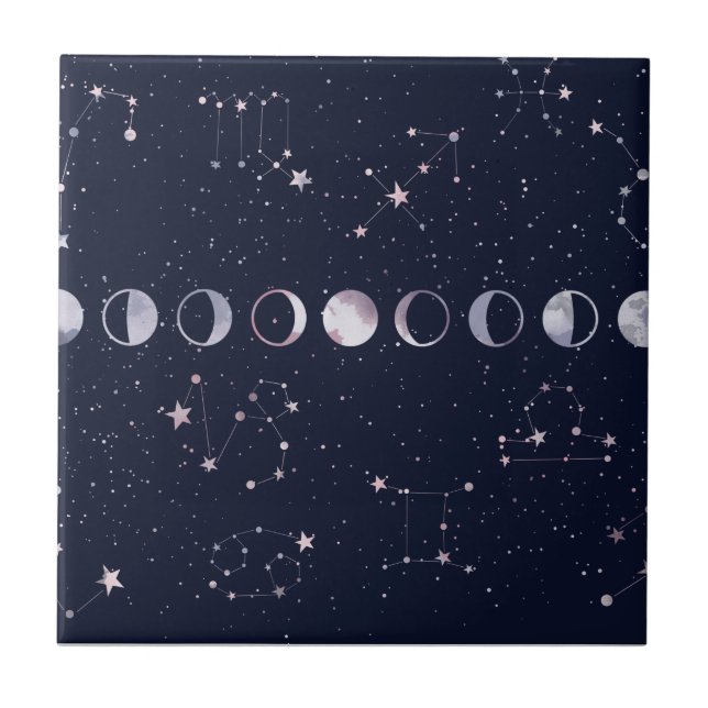 Astrology Sky   Tile (Front)