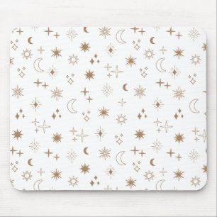 Astrology Star Pattern Mouse Mat