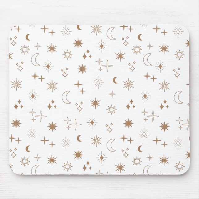 Astrology Star Pattern Mouse Mat (Front)