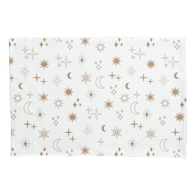 Astrology Star Pattern Pillowcase (Front-Left)