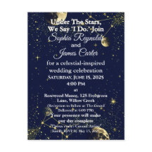 Astrology & Starry Night Theme | Celestial Wedding