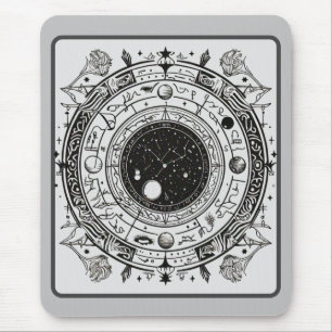 Astrology Unveiled: Celestial Patterns and Signs Mouse Mat