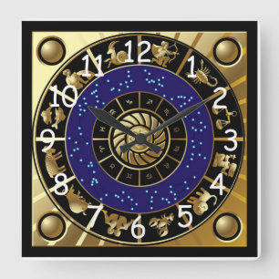 Astrology Wall Clock
