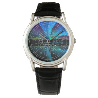 Astrology watch with planets 