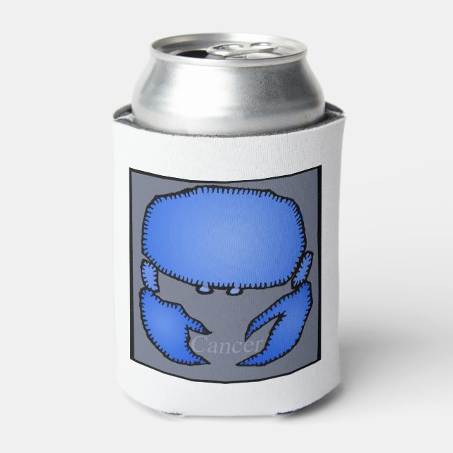 Astrology Zodiac Cancer Sign Birthday Can Cooler (Can Front)