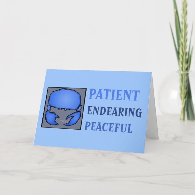 Astrology Zodiac Cancer Sign Birthday G Card (Front)