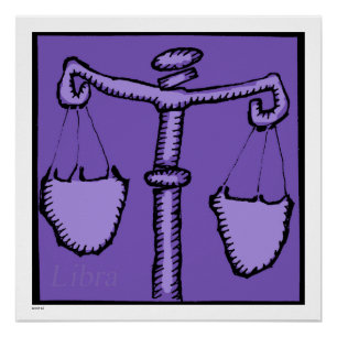 Astrology Zodiac Libra Sign Birthday P 20x20