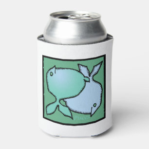 Astrology Zodiac Pisces Sign Birthday Can Cooler