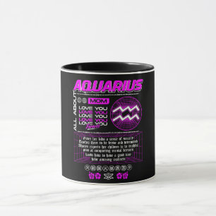 Astrology/ Zodiac Sign//Aquarius Mug