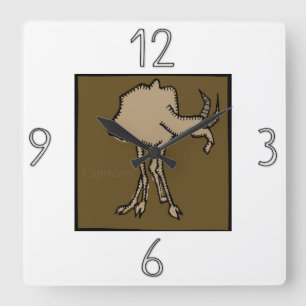 Astrology Zodiac Sign Capricorn Wall Clock