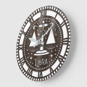 Astrology/Zodiac Sign/Libra Large Clock
