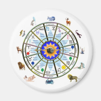 Astrology - ZODIAC-  Signs Magnet
