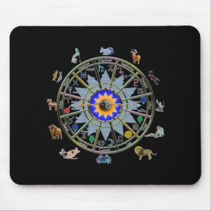 Astrology - ZODIAC- Signs Mouse Mat
