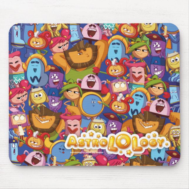 AstroLOLogy All Stars Mouse Mat (Front)