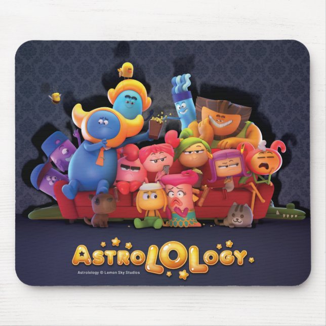 AstroLOLogy All-Stars Mousepad (Front)