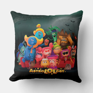 AstroLOLogy Halloween Throw Pillow
