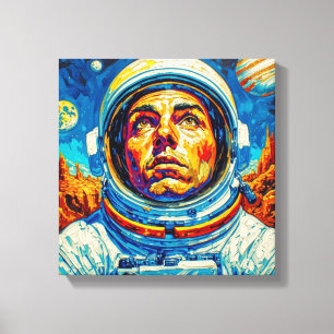 ASTRONAUT 10 CANVAS PRINT