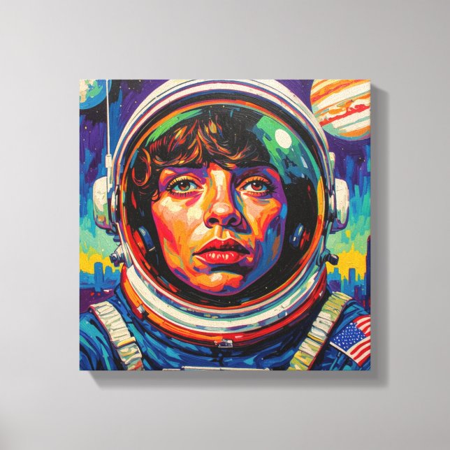 ASTRONAUT 11 CANVAS PRINT (Front)